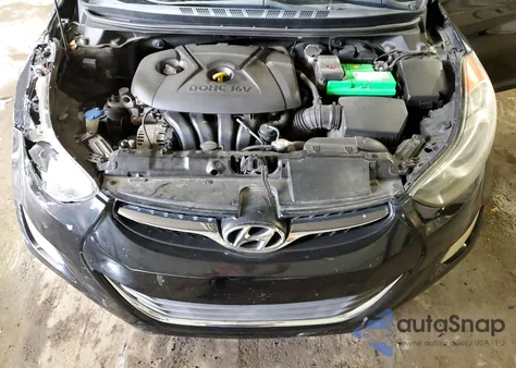 2013 Hyundai Elantra Gls z USA, uszkodzony, nr VIN 5NPDH4AE0DH444550